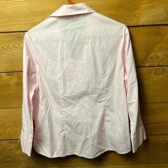 WOMENS DRAPERS & DAMON LARGE‎ PINK EMBROIDERED BUTTON DOEN SHIRT. - Picture 5 of 9